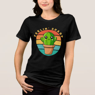 T-shirt En Tri-matière Citation drôle Kawaii Mignon Cactus Funny Sharp