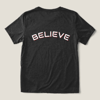 T-shirt En Tri-matière Citation inspirante "Croire"