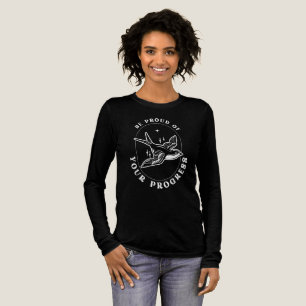 T-shirt En Tri-matière Citation Motivante Soyez Fier de Vos Progrès
