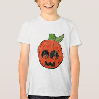 T-shirt En Tri-matière Citrouille chibi mignonne