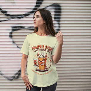 T-shirt En Tri-matière Citrouille épice & tout Vice Drôle Thanksgiving