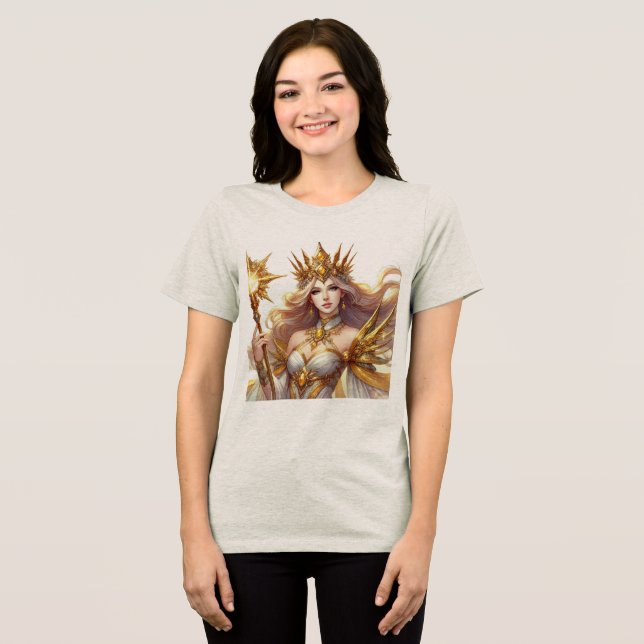 T-shirt En Tri-matière Clash Queen (Recto plein)