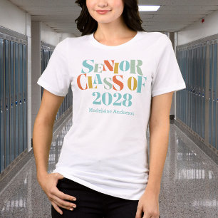 T-shirt En Tri-matière Classe de fin d'études seniors