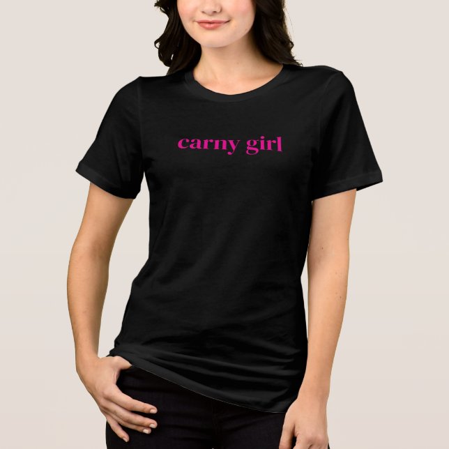 T-shirt En Tri-matière Classic Carny Girl Short Sleeve (Recto)
