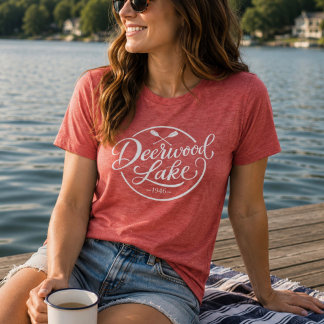 T-shirt En Tri-matière Classique Vie Lacustre du Lac Deerwood