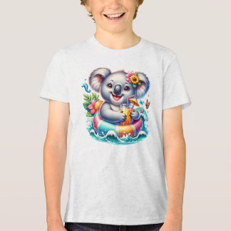 T-shirt En Tri-matière Cliparts de sublimation de koala d'été-97702