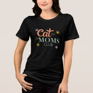 T-shirt En Tri-matière Club Cat Moms