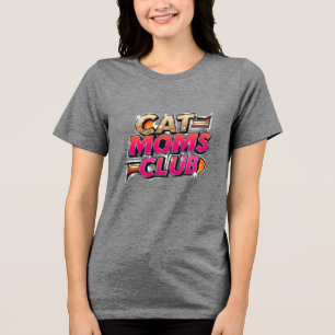 T-shirt En Tri-matière Club Cat Moms