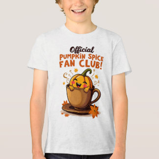 T-shirt En Tri-matière Club de fans de épices citrouilles