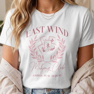 T-shirt En Tri-matière Club Social de Mahjong East Wind