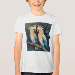 T-shirt En Tri-matière Cockatoo Parrot Couple