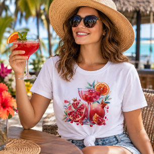 T-shirt En Tri-matière Cocktail à la grenade