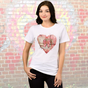 T-shirt En Tri-matière Coeur captif
