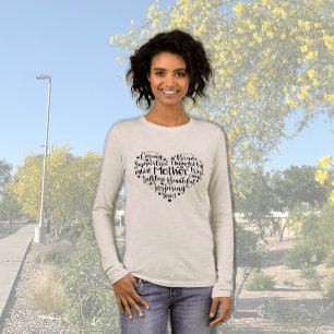 T-shirt En Tri-matière Cœur de Maman