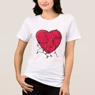 T-shirt En Tri-matière Coeur éclairé