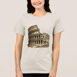 T-shirt En Tri-matière Colisée Romain Antique Colosseum Gravure