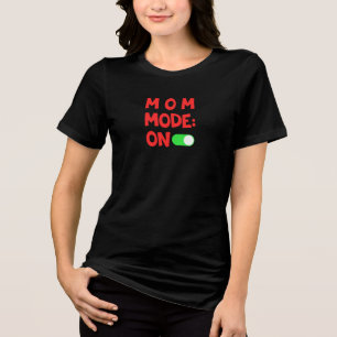 T-shirt En Tri-matière Comfort Colors® Mode Maman Activé Cute