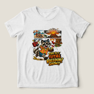 T-shirt En Tri-matière Conception de dessin animé de chaos de vacances dr