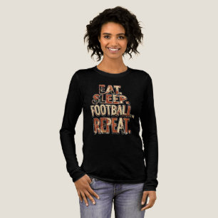 T-shirt En Tri-matière Conception de fan de football vintage Graphique