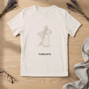 T-shirt En Tri-matière Conception de ligne artistique héroïque - Guerrièr
