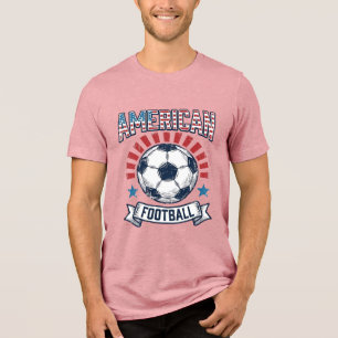 T-shirt En Tri-matière Conception de maillot de football américain vintag