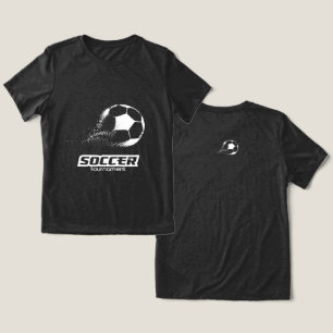 T-shirt En Tri-matière Conception de Tournoi de Balle de Football de Part