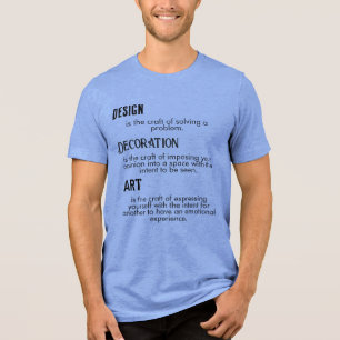T-shirt En Tri-matière Conception, Décoration et Art