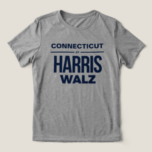T-shirt En Tri-matière Connecticut pour Harris Walz