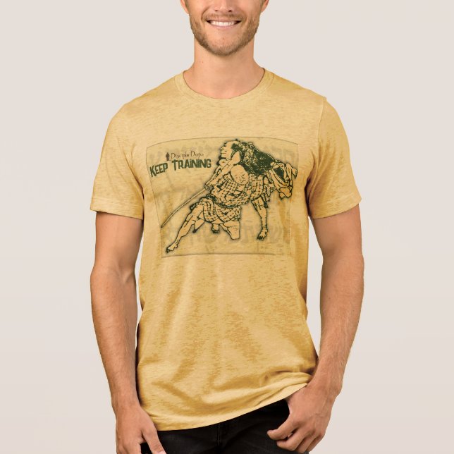 T-shirt En Tri-matière CONSERVER LA FORMATION Tri-Blend Chemise (Recto)