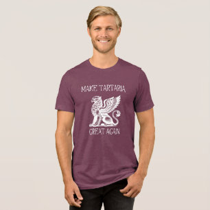 T-shirt En Tri-matière Conspiration Tartarienne Histoire Inondations