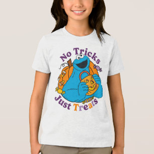 T-shirt En Tri-matière Cookie Monster   Pas de traces juste des traitemen