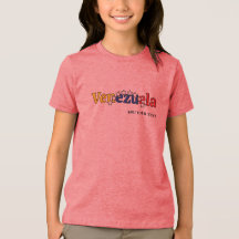 cool country flag customize kid's Venezuelan rose