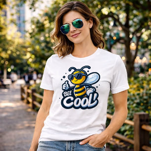 T-shirt En Tri-matière Cool   Dessin amusant Bee Design