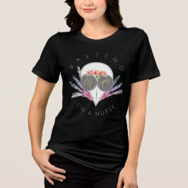 T-shirt En Tri-matière Cool Prétendre costume infirmière Monogramme perso