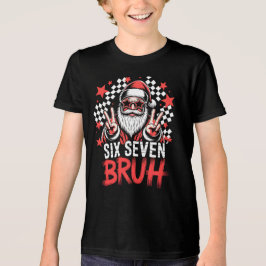 T-shirt En Tri-matière Cool Santa with sunglasses - Six Seven BRUH