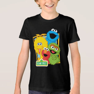 T-shirt En Tri-matière Copains de Sesame Street