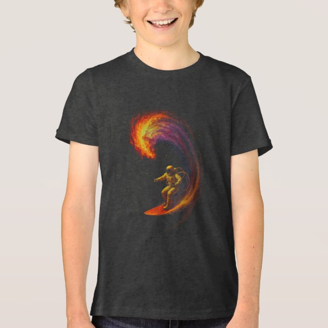 T-shirt En Tri-matière Cosmic Wave Rider (Recto)