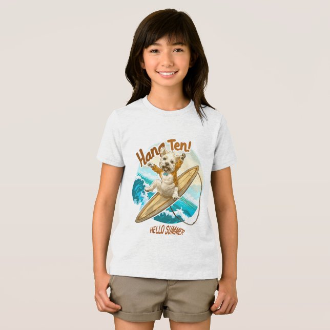 T-shirt En Tri-matière Coupe Sunny Skater (Recto plein)