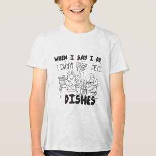 T-shirt En Tri-matière Couples plaisanter Funny Mariage Groom Humour Mari