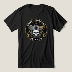 T-shirt En Tri-matière Crâne Tactique Vétéran des Opérations Spatiales