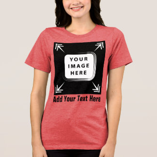 T-shirt En Tri-matière Create Your Own Custom Personalized Gifts