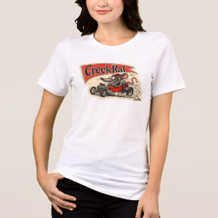 T-shirt En Tri-matière CreekRat® CreekRat Co. Topanga - Malibu - CA