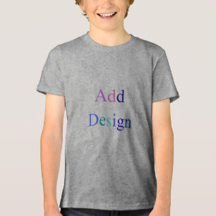 T-shirt En Tri-matière Créez votre propre conception personnalisée en noi