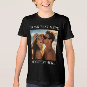 T-shirt En Tri-matière Créez votre propre photo et texte