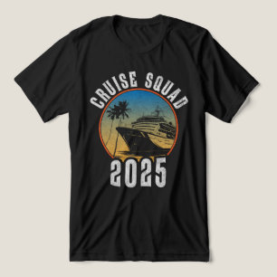 T-shirt En Tri-matière Croisière 2025 - Vacances Groupe Amusant