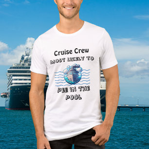 T-shirt En Tri-matière Croisière en piscine mignonne 'Le plus susceptible