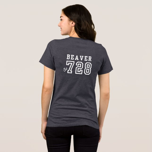 T-shirt En Tri-matière CSP féminin EXT # (Réservé pour Tara) (Verso intégral)