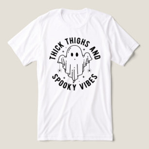 T-shirt En Tri-matière "Cuirs Épais Et Vibes Éffrayantes"