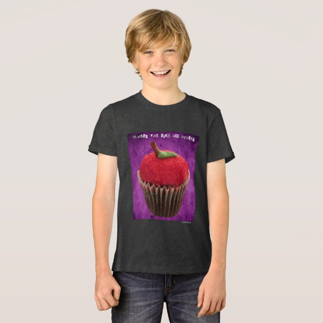 T-shirt En Tri-matière Cupcake aux pommes poison (Recto plein)