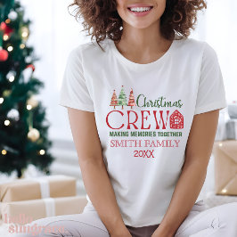T-shirt En Tri-matière Custom Christmas Family Shirt Make Memories